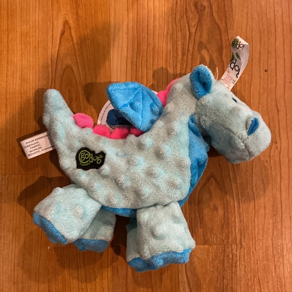 Brand New GoDog Toy With Clinker & Squeaker.9” - Picture 6 of 6